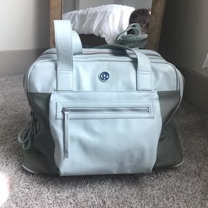 Lululemon Blue Gym/travel Bag